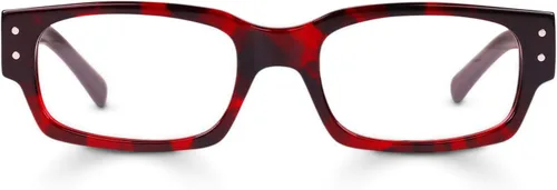 Vista 8 de eyebobs Gafas de lectura tradicionales y azules Peckerhead Azul y ámbar/marrón lechoso