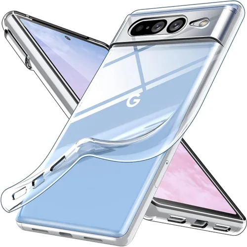 Vista 74 de Funda transparente para Samsung S23 5G, funda protectora de silicona transparente a prueba de golpes, funda protectora de TPU transparente
