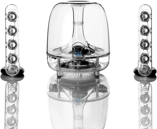 Vista 7 de Sistema de altavoces multimedia Harman Kardon Soundsticks III de 2.1 canales con subwoofer