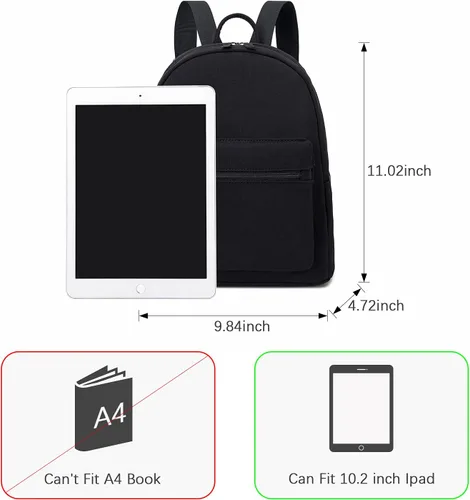 Vista 5 de Ecodudo Mini mochila monedero para mujeres, adolescentes y niñas, bolsa de moda pequeña, mini