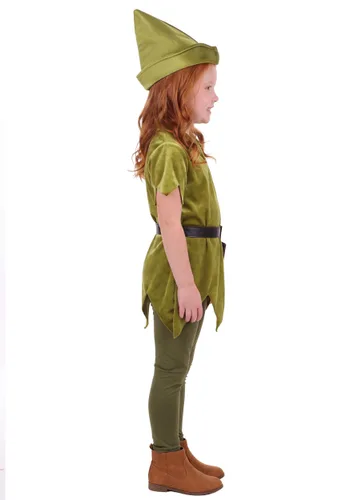 Vista 4 de Disfraz de Peter Pan para niña de Disney Multicolor