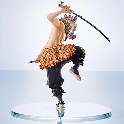 Vista 3 de Demon Slayer ConoFig Inosuke Hashibira - Figura sin escala de aproximadamente 5.1 pulgadas