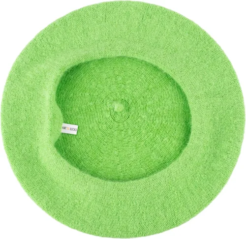 Vista 70 de Hat To Socks Boina francesa de mezcla de lana para hombre y mujer en colores lisos