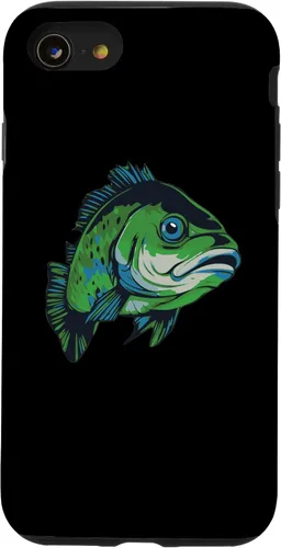Vista 18 de iPhone 16 Small Mouth Cool Large Fisherman - Spotted Bass Fishing Case