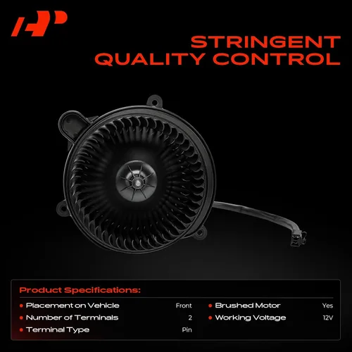 Vista 3 de A-Premium Motor de soplador de calefactor delantero HVAC compatible con Jeep WK Grand Cherokee 2005-2010, XK Commander 2006-2010