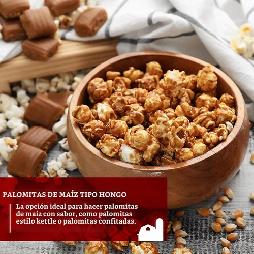 Vista 4 de Hoosier Hill Farm Palomitas de Maíz Mushroom, 4 libras (paquete de 1)