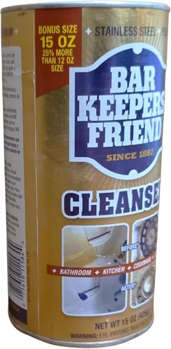 Vista 5 de Bar Keepers Friend® Limpiador y pulidor: 15 onzas