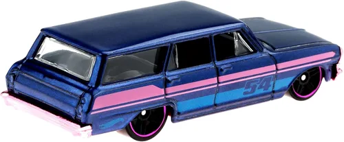 Vista 2 de Hot Wheels Pearl and Chrome 2022 64 Chevy Nova Wagon 5/5
