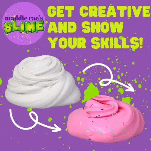 Vista 6 de Maddie Rae's Slime Clay White - Complemento de espuma suave no tóxica para textura cremosa de mantequilla, suministros de bricolaje, arcilla