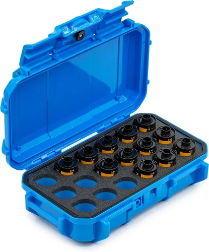 Vista 17 de Evergreen Estuche de almacenamiento de película de 1.378 in Capacidad para 18 rollos Conserva y protege tu película Impermeable, a prueba