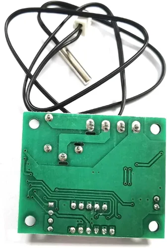 Vista 5 de Kiro&Seeu W1209 12V DC Controlador de Temperatura Digital Tablero Micro Termostato Digital -58.0-230.0 °F Interruptor de módulo de control