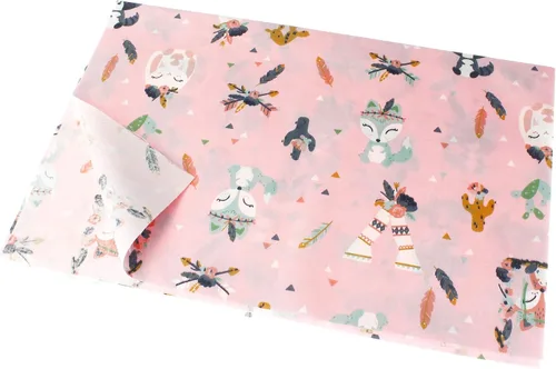 Vista 19 de Cuadrados de tela precortados 100 % algodón impreso (18 x 29 pulgadas) para manualidades, álbumes de recortes, suministros de manualidades - animales
