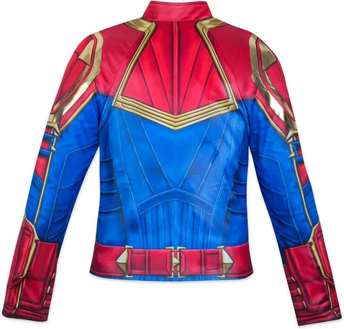 Vista 4 de Marvel Disfraz de capitán para niñas