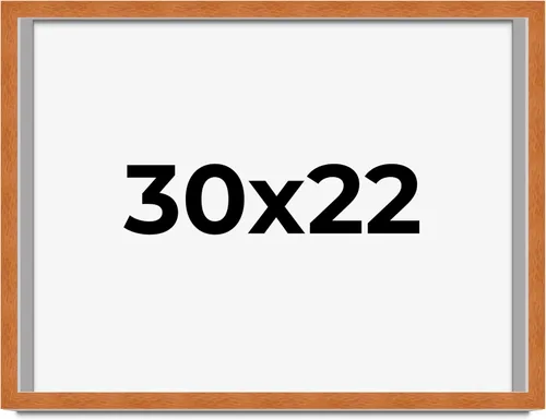 Vista 280 de Marco de 3 x 3 pulgadas de madera maciza de nuez y miel marrón con plexiglás acrílico UV, respaldo de tablero de espuma y accesorios para colgar
