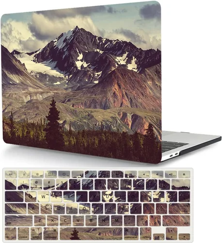 Vista 13 de Funda compatible con MacBook Pro de 13 pulgadas con CD-ROM (Modelo: A1278, versión antigua 2012 2011 2010 2009 2008), carcasa rígida de plástico Cara