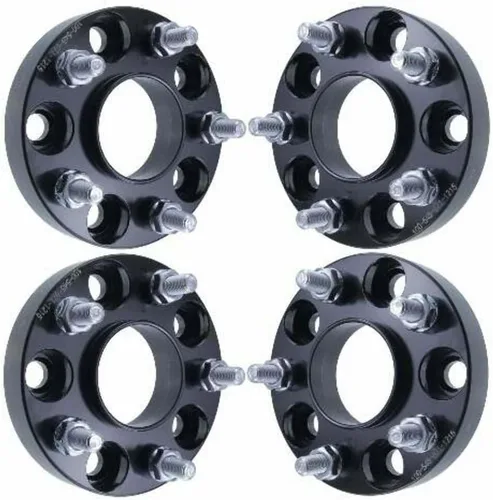Vista 9 de Espaciadores de rueda centrados de 1 pulgada 5x4.5 – Compatible con Mitsubishi Lancer Evo – 1 pulgada (0.984 in), 5 x 114.3, cubo de 2.642 in