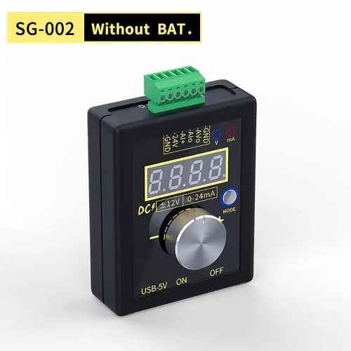 Vista 2 de Nuevo generador de señal digital 4-20mA 0-10V Voltaje 0-20mA Transmisor de corriente USA (sin batería)