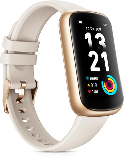 Vista 9 de Reloj inteligente de seguimiento de actividad física, monitor de salud táctil completo de 1.47 pulgadas con frecuencia cardíaca 24/7 y monitor