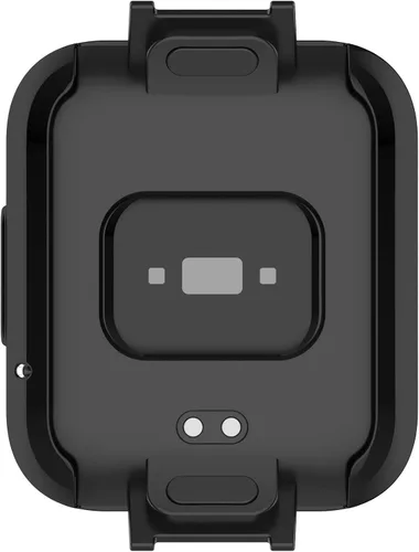 Vista 7 de Funda compatible con Xiaomi Redmi Watch 2 Lite, resistente a los arañazos, suave y duradero, funda protectora de poliuretano termoplástico Negro