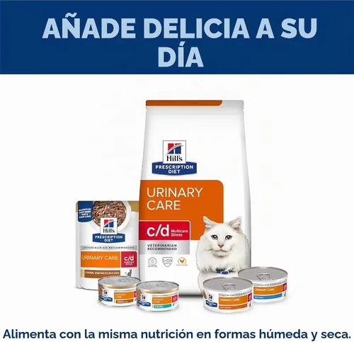 Vista 9 de Hill's Prescription Diet C/D Multicare Stress Cuidado urinario Alimento