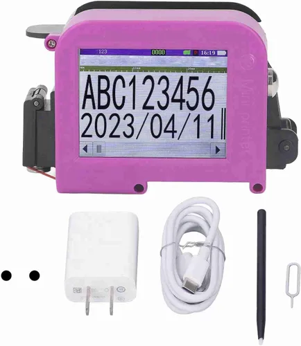 Vista 9 de Impresora de mano, codificador de inyección de tinta portátil, impresora de inyección de tinta portátil, mini impresora de bolsillo, codificador