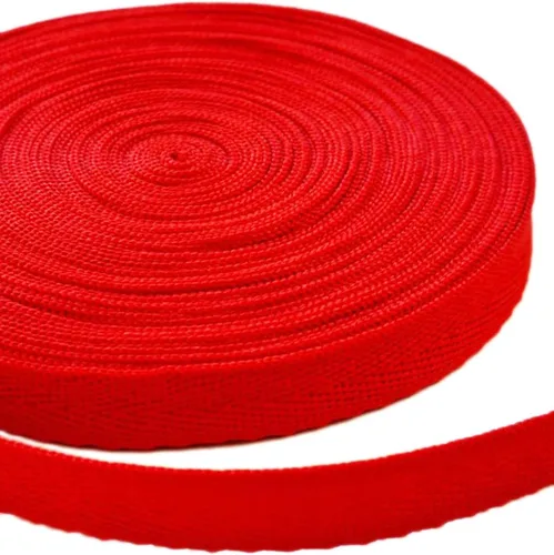 Vista 12 de Cinta de sarga de algodón de 3/8 pulgadas x 10 yardas, patrón de espiga de tela suave, cinta al bies para costura, encuadernación de San Valentín