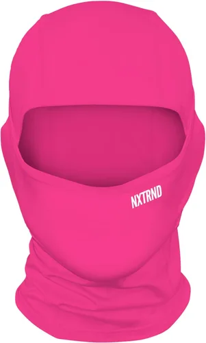 Vista 16 de Nxtrnd Máscara de esquí transpirable, Pasamontañas ligero, Shiesty que absorbe la humedad Negro