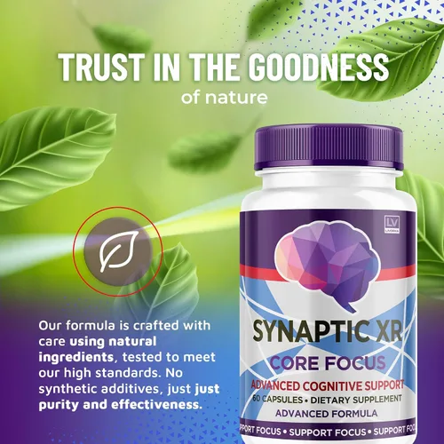 Vista 3 de Synaptic XR Capsules, SynapticXR, Synaptic XR Core Focus, Synaptic XR Core Focus, Synaptic XR Brain Caps, Synaptic XR, Synaptic XR Advanced Formula