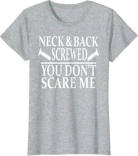 Vista 21 de Camiseta divertida para recuperación de cirugía de columna vertebral y cuello y espalda, Negro