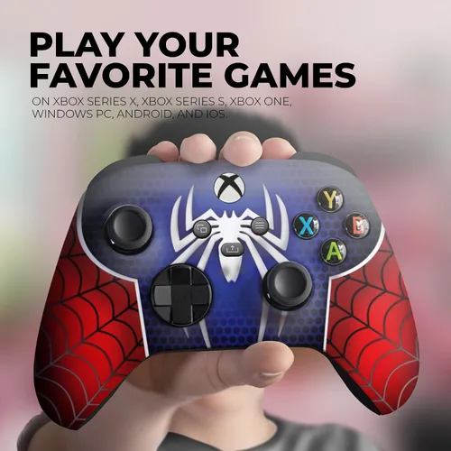 Vista 4 de Original Xbox Wireless Controller Special Edition Customized by DreamController Compatible with Xbox One SX, Xbox Series XS & Windows 10 Made with