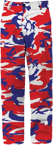 Vista 2 de Rothco - Pantalones tácticos de camuflaje BDU, pantalones cargo, pantalones militares