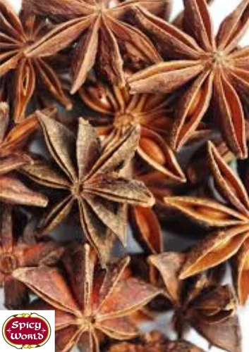 Vista 8 de Anís Estrellado Entero en Vainas Bolsa de 6 Oz - Calidad Premium, Vegano, Totalmente Natural, Seco, Excelente para Hornear y Té por Spicy World