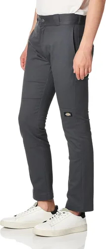 Vista 2 de Dickies - Pantalón de trabajo para hombre ajustado y recto con doble rodilla