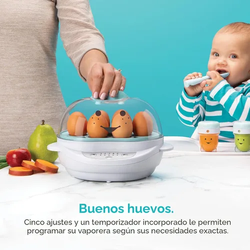 Vista 6 de nutribullet Baby BSR-0801N Turbo Vaporera de Alimentos