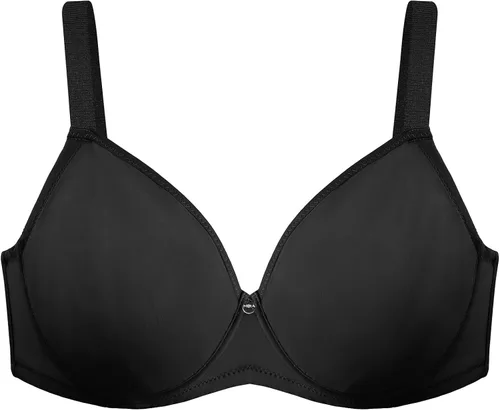 Vista 7 de HSIA Brasier minimizador para mujer, cobertura completa, brasier sin forro de talla grande con aros