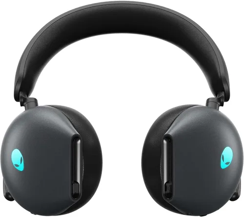 Vista 2 de Alienware AW920H - Auriculares inalámbricos de tres modos para juegos, sonido envolvente virtual Dolby Atmos, cancelación activa de ruido, micrófono