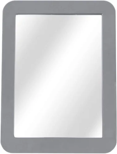 Vista 7 de Boxgear Magnetic Locker Mirror - 5" x 7"- for School Locker, Bathroom, Household Refrigerator, Locker Accessory, Workshop Toolbox or Office Cabinet