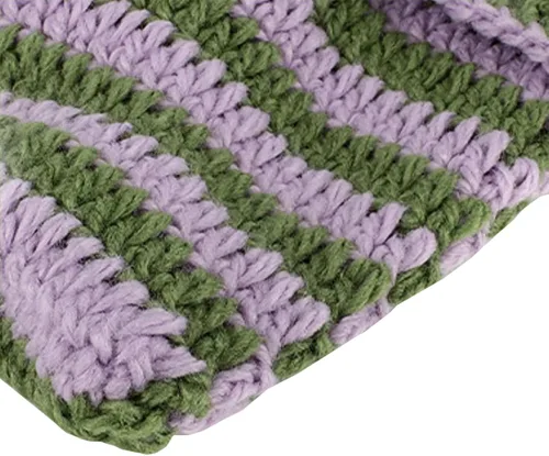 Vista 4 de Y2K - Gorro gótico de punto con orejas de gato para mujer, gorro de invierno kawaii hecho a mano para mujer