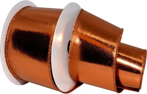 Vista 12 de Morex Ribbon alámbrico Lamé cinta, 2 – 1/2" X 10 yd, color dorado