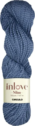 Vista 35 de Circulo Inlove Slim, 100% algodón brasileño, hilo para ganchillo y tejido, hilo suave para bebé, peso DK #3, color 1317, color solar