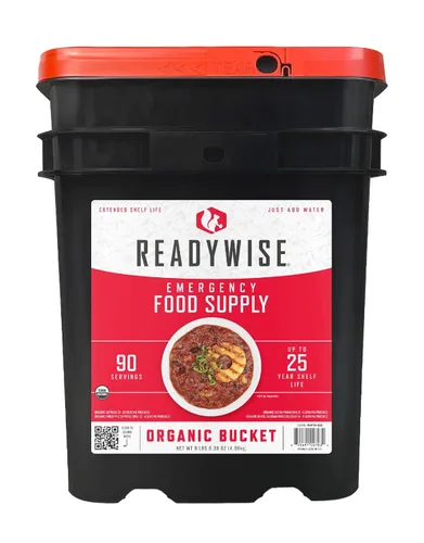 Vista 18 de ReadyWise Prepper Pack Cubo – 52 porciones de suministro de alimentos de emergencia, kit de supervivencia, comidas con proteínas, alimentos