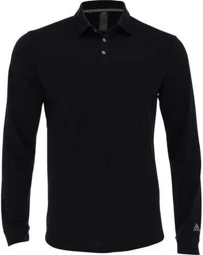 Vista 3 de adidas Polo de manga larga UPF para hombre