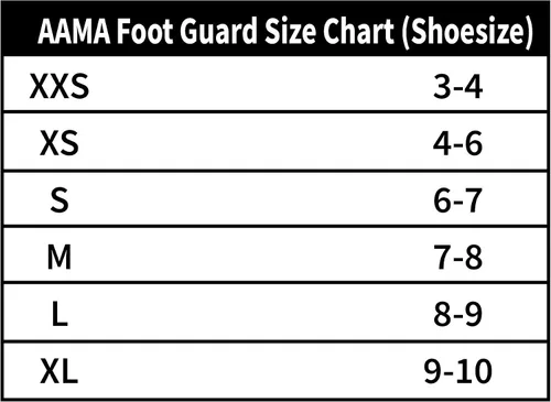 Vista 2 de AAMA Taekwondo Martial Arts Foot Guard Protector Gear para Sparring - Entrenamiento - Competencia
