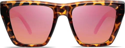 Vista 27 de SOJOS Fashion Oversized Square Cat Eye Polarized Sunglasses for Women Trendy Cateye Style Womens Sunglasses SJ2179