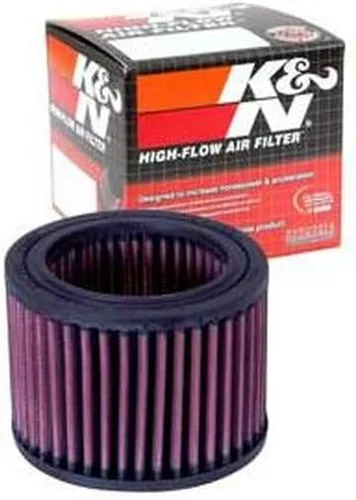 Vista 3 de K&N Filtro de aire del motor: Alto rendimiento, Premium, Filtro de aire Powersport: Se adapta a BMW 1993-2006