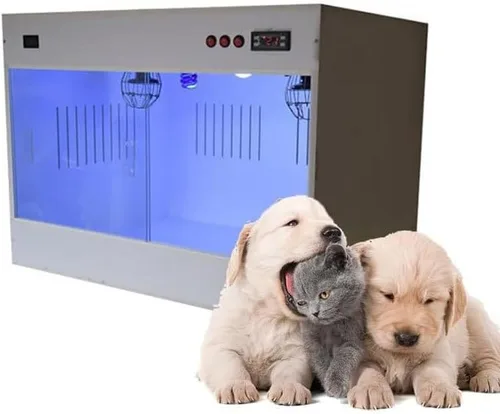 Vista 7 de Large PET Brooder Nursery Dog,Pet Incubator Box Large Pet Brooder Nursery with Heating,Provide A Clean, Warm and Comfortable Living Environment for