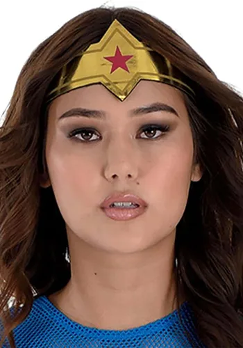 Vista 4 de Kit de Accesorios de Disfraz Mujer Wonder Woman Multicolor
