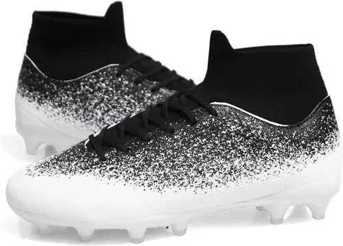 Vista 7 de Botas de fútbol ligeras para hombre, botas de fútbol para exteriores, interiores, césped, picos, jóvenes, niños, zapatos de fútbol AGFGSG