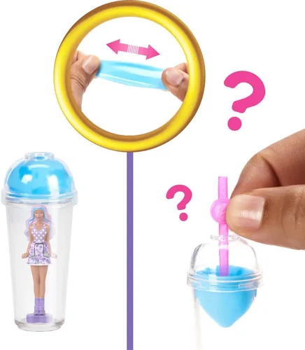 Vista 4 de Barbie Mini muñeca Barbieland Reveal Figura, modelo aleatorio