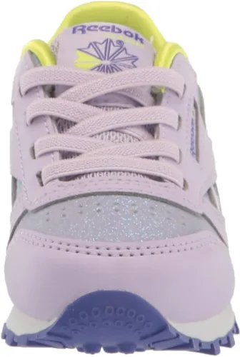 Vista 2 de Reebok Tenis clásicos unisex de cuero Step N Flash Light Up